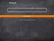Tablet Screenshot of iblueray.de